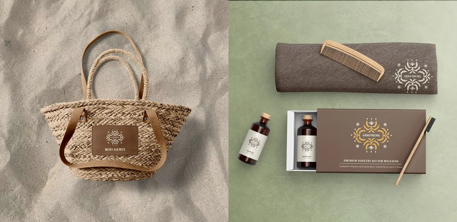 Amenity kit & beach essentials