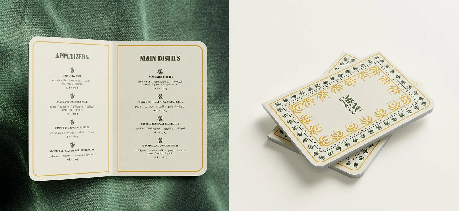 Menus