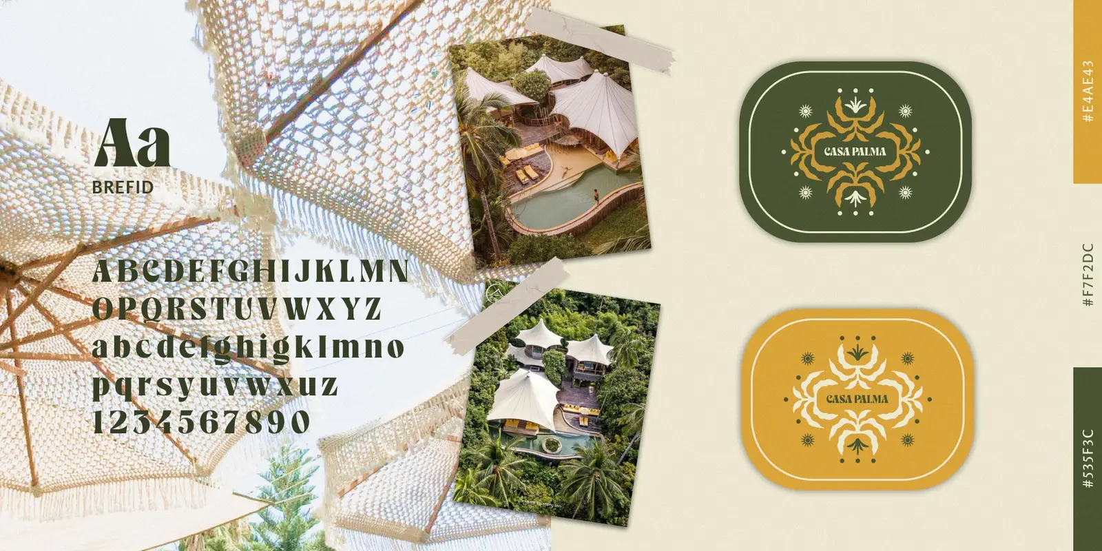 Brand assets & type specimen