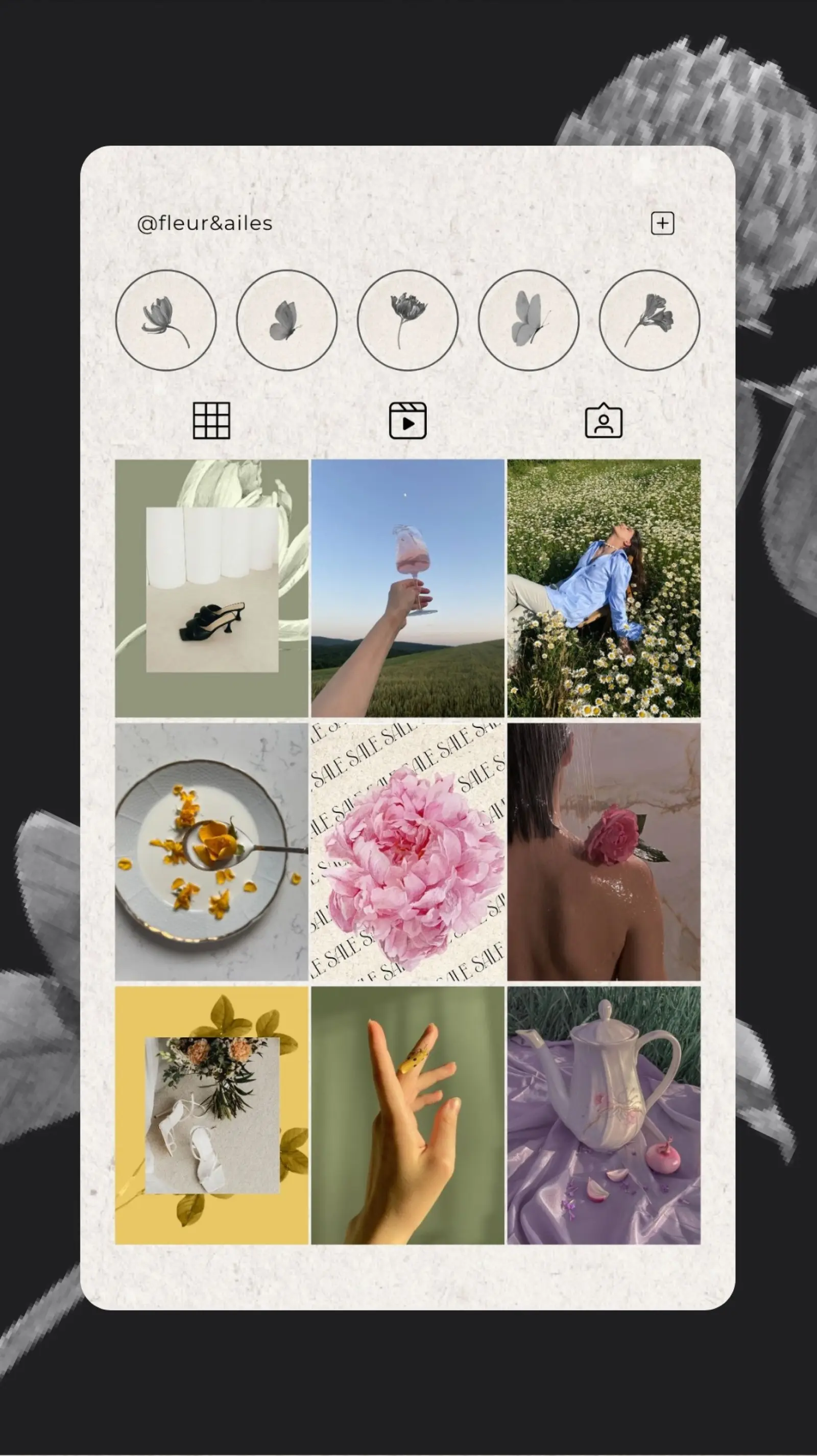 Fleur & Ailes — Instagram feed