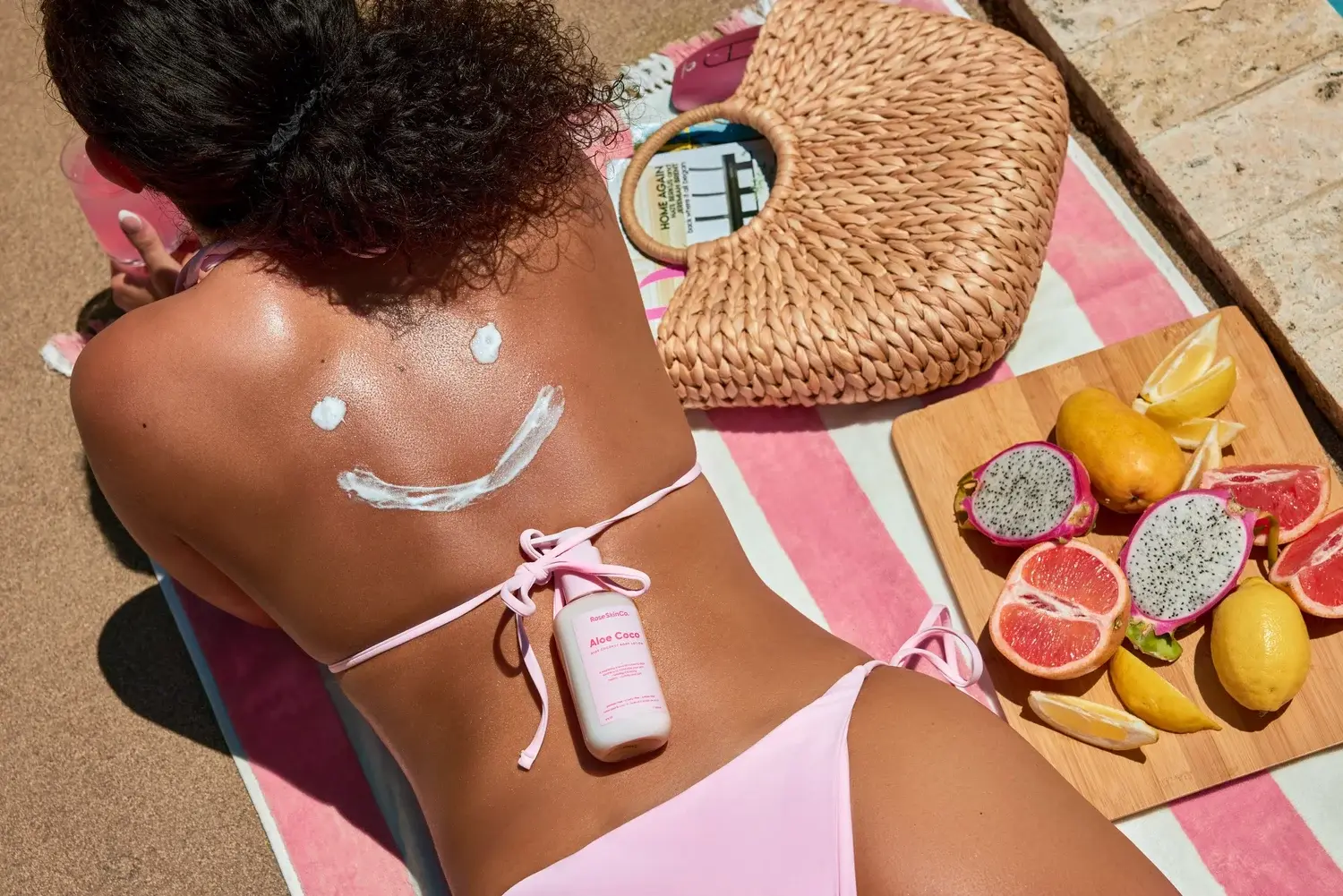 Rose Skin Co campaign photography
